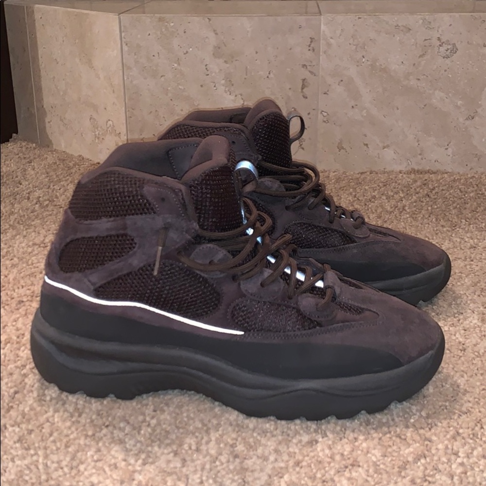 YZY Desert Boot Dark Brown